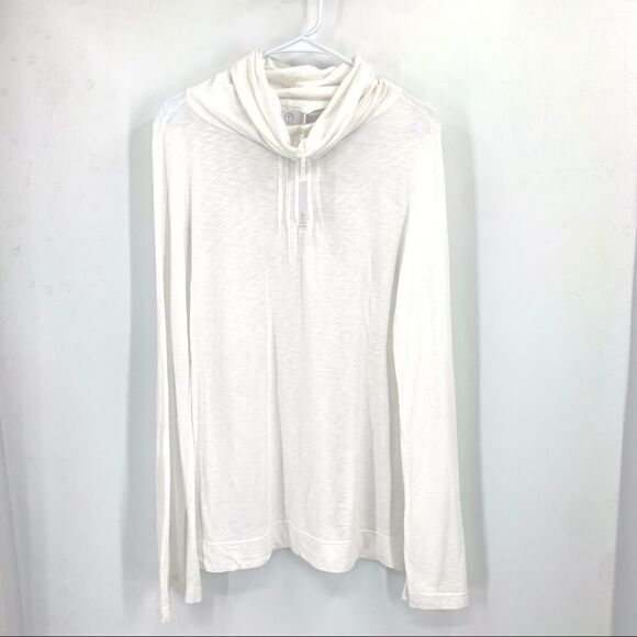 Brand New T Los Angeles White Knit Turtleneck Top - Picture 1 of 10